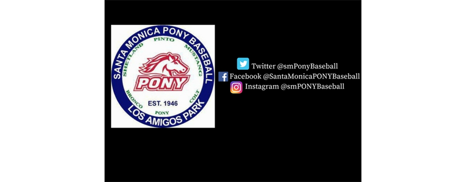 Follow Santa Monica PONY Baseball On Social Media!